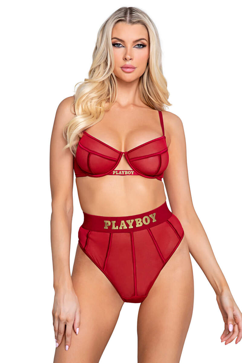 Playboy Cage Lingerie Set