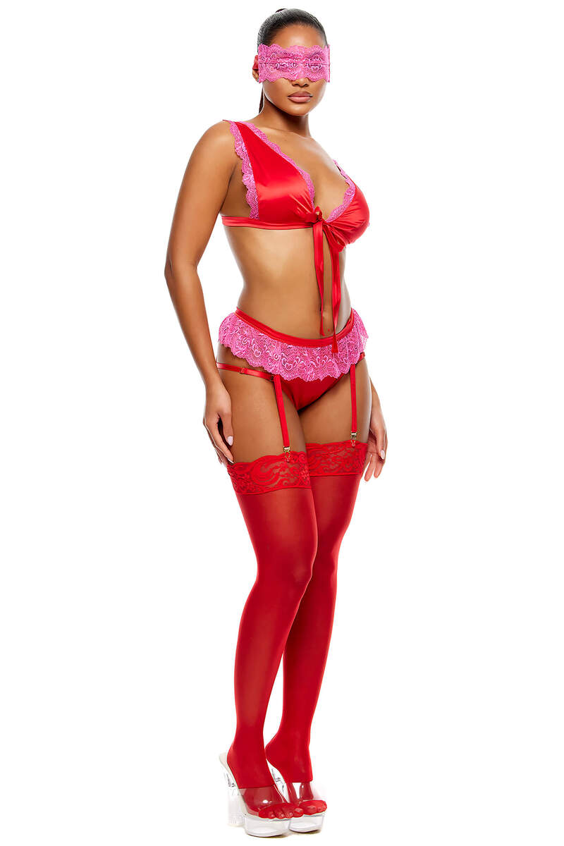 No Strings Attached Lingerie Set