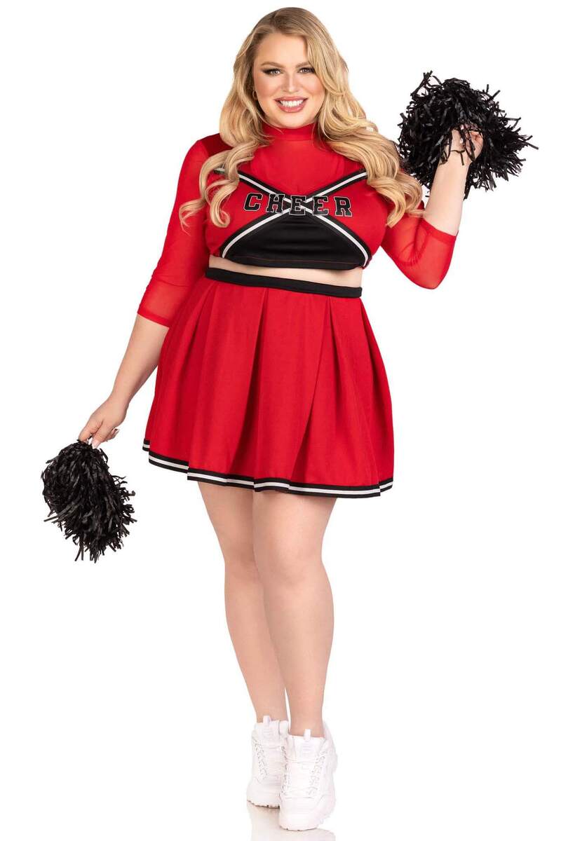 Plus Size Varsity Babe Costume