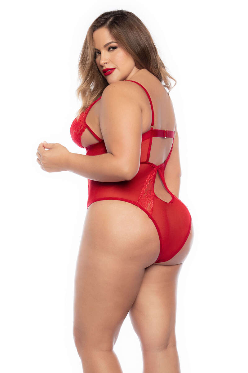 Plus Size Captivating Romance Bodysuit