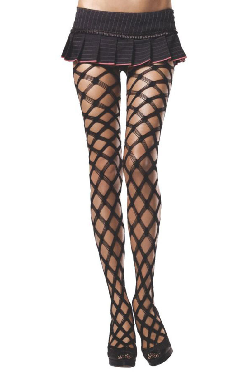 Hardcore Criss-Cross Pantyhose