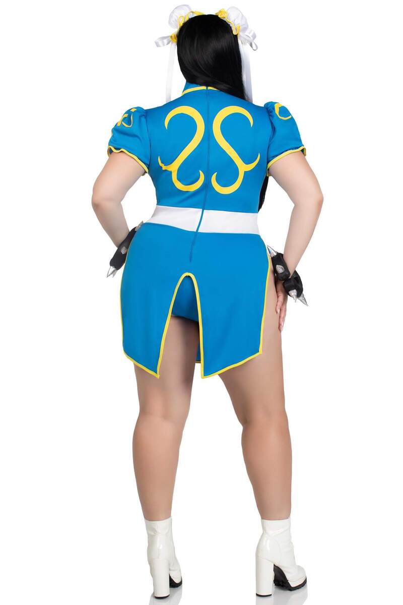Plus Size Street Fighter Chun-Li Costume