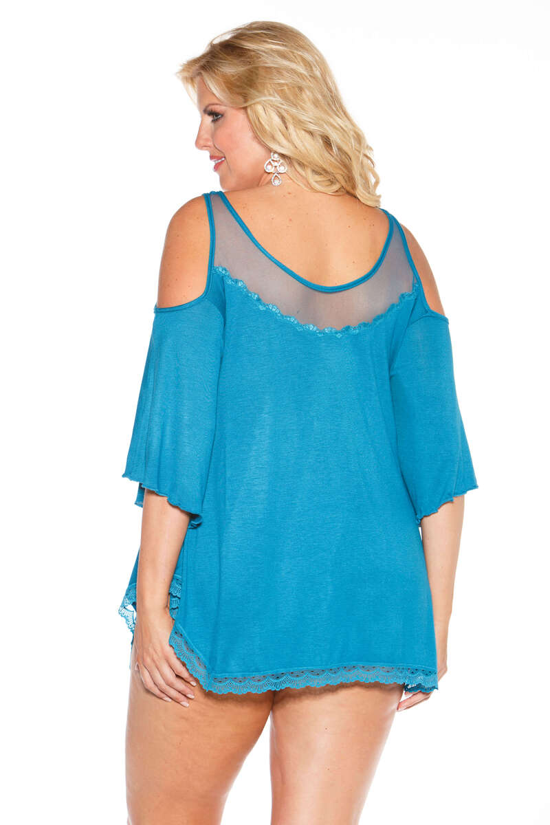 Plus Size Jersey Knit Sleepshirt