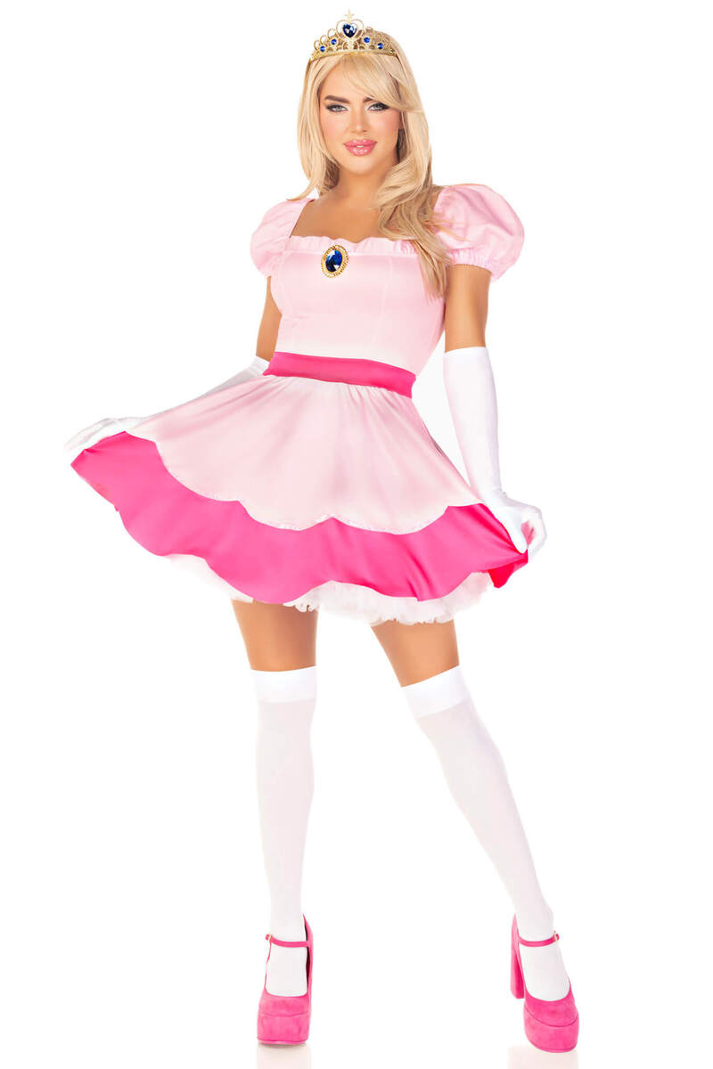 Pink Princess Costume Front Flair
