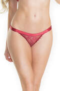Merlot Ruched Full Back Panty
