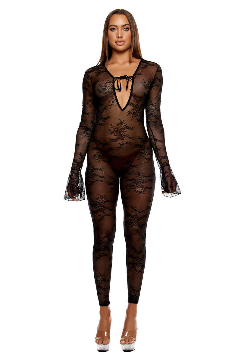 Take It Easy Lace Jumpsuit