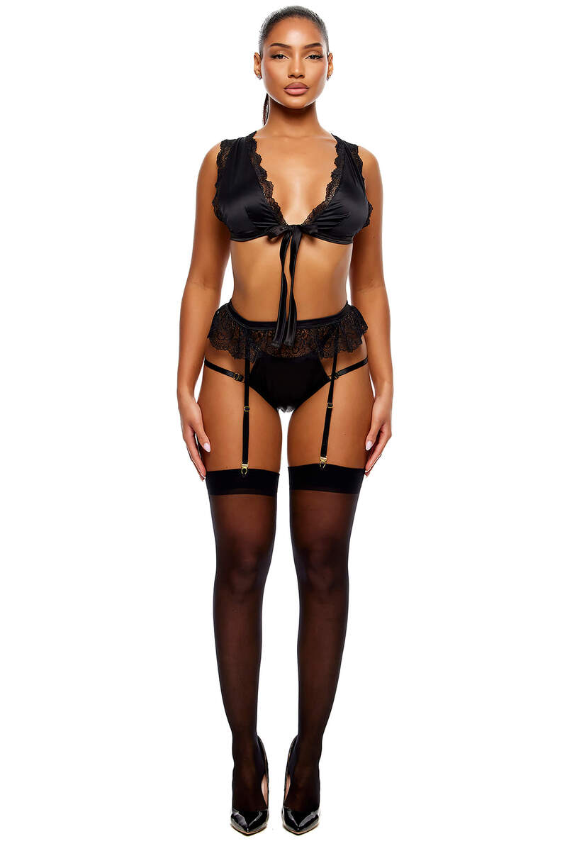 No Strings Attached Lingerie Set