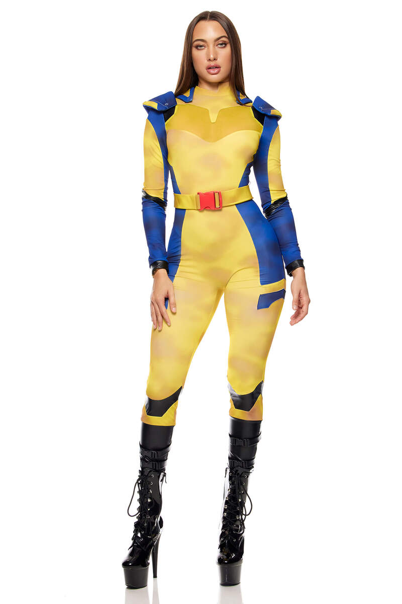 Claws Out Comic Book Character Costume Front Alternate