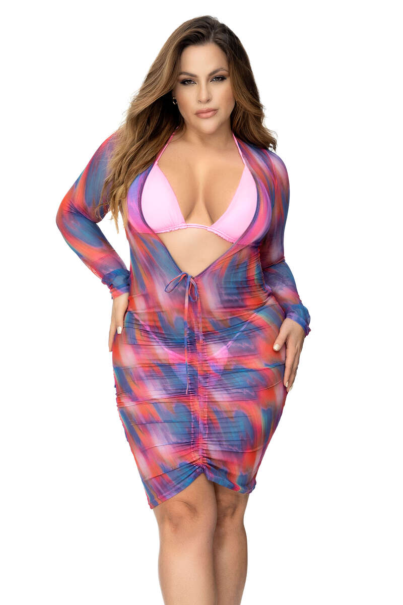 Plus Size Christie Beach Dress and Cover Up
