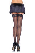 Sheer Stockings with Backseam