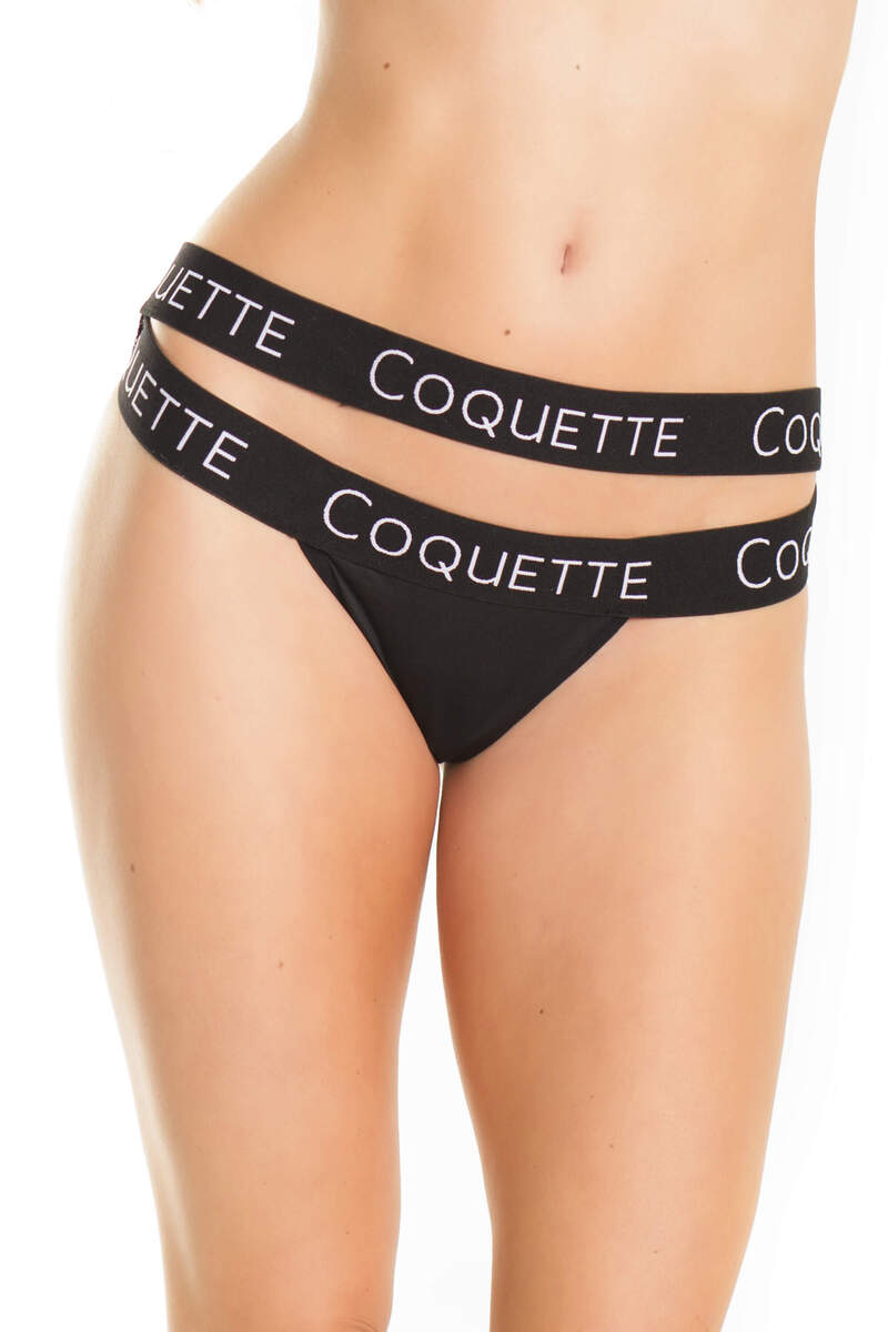 Coquette Fine Lace Back Panty