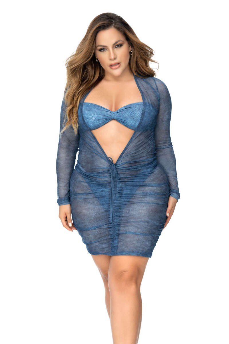 Plus Size Christie Beach Dress and Cover Up