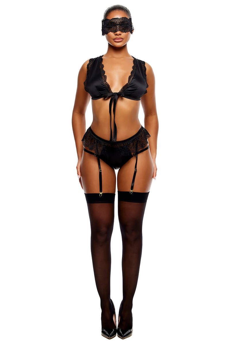 No Strings Attached Lingerie Set