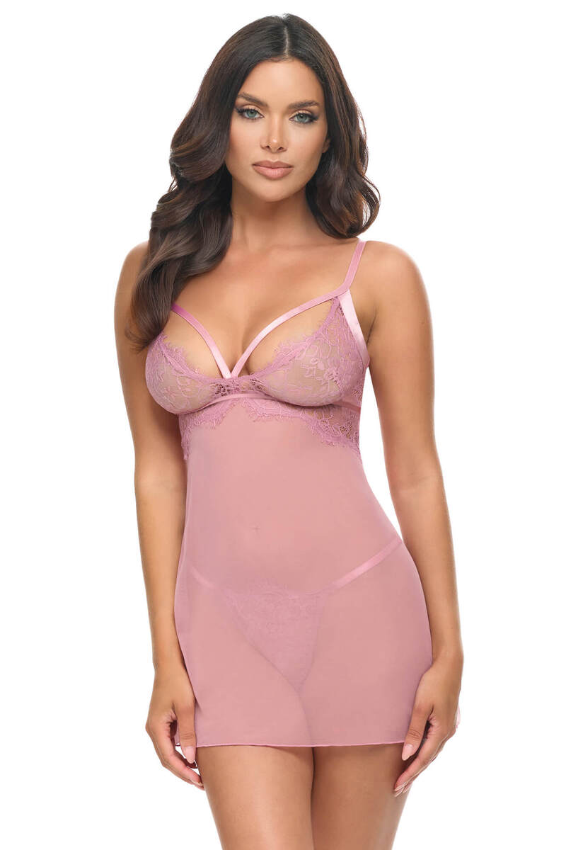 Flora Babydoll Lilac Front