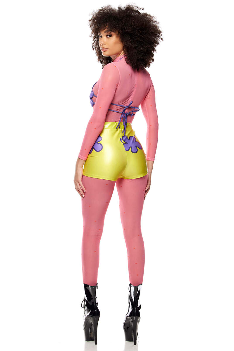 Bikini Bottom Cartoon Character Costume Back