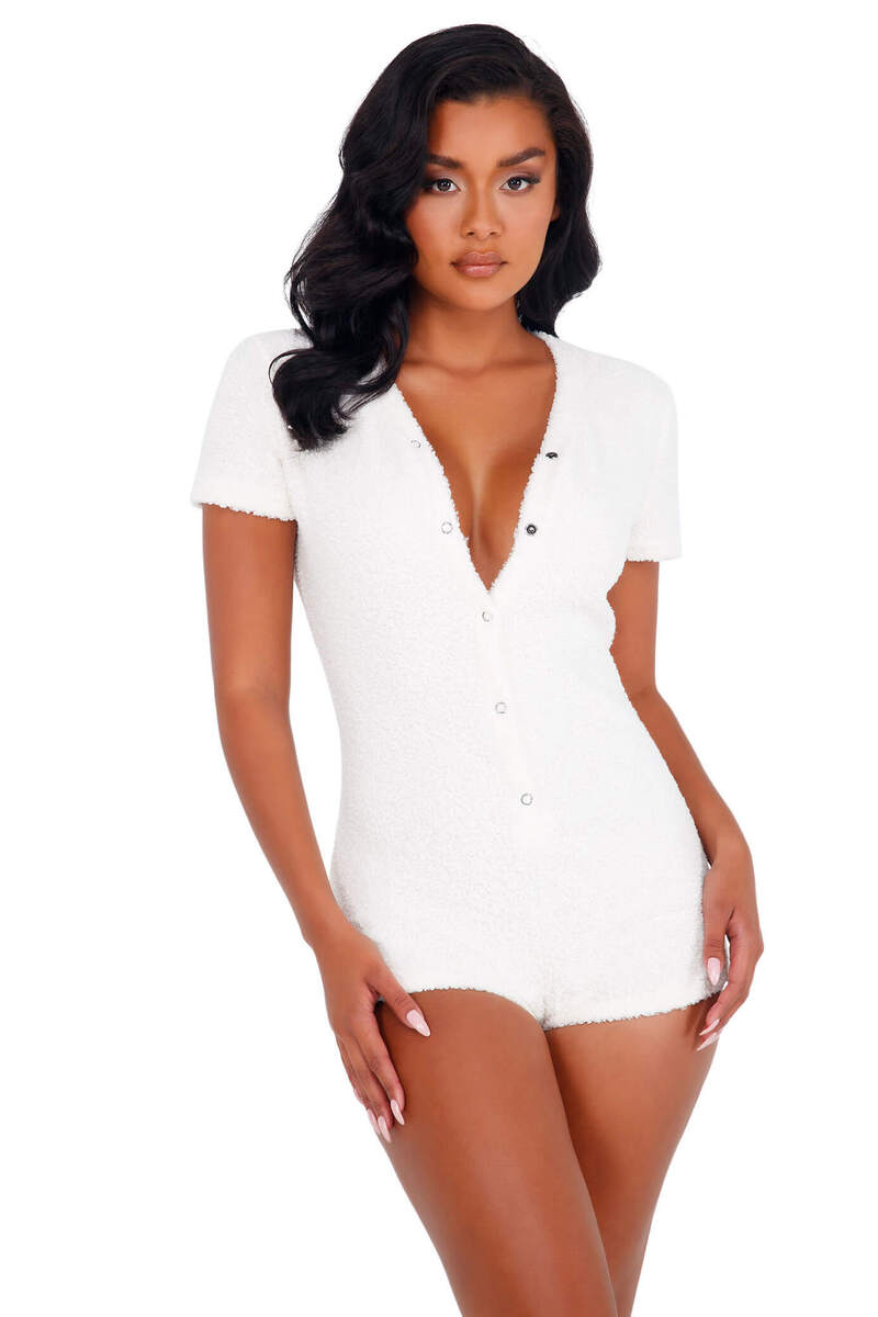 Cozy & Comfy Fuzzy Romper