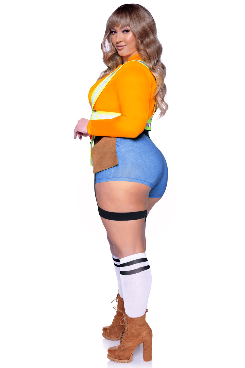 Plus Size Nailed It Construction Worker Costume