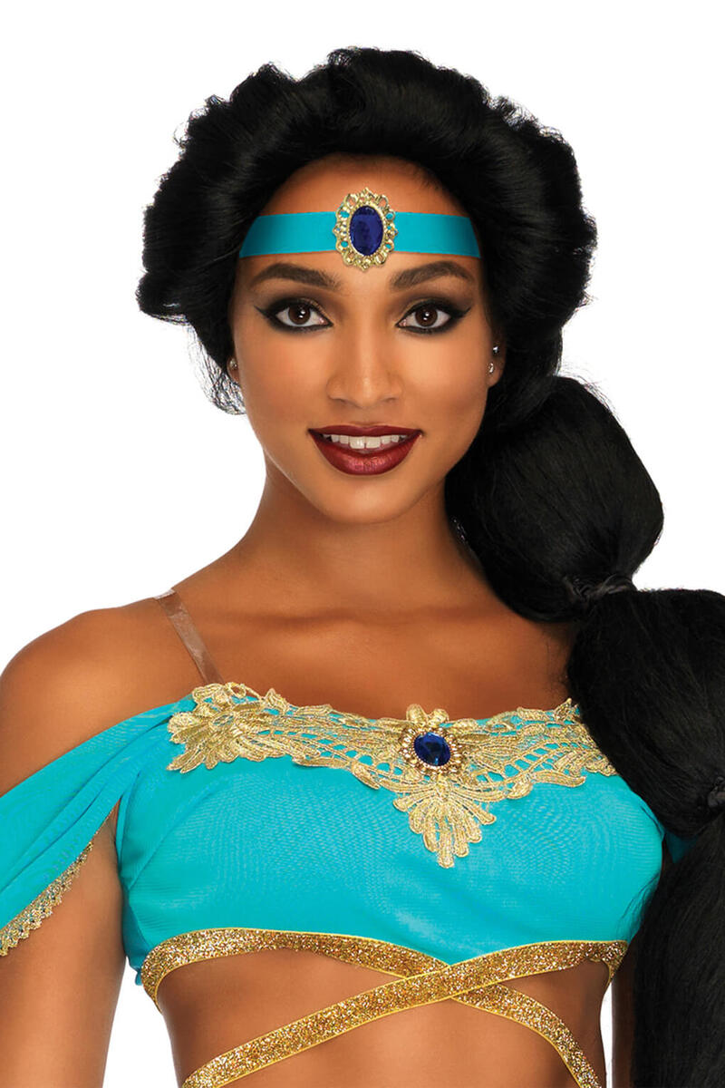 Oasis Princess Costume Blue Front Headband Detail