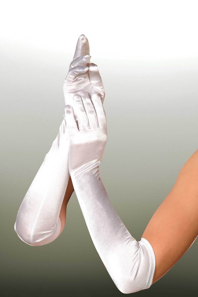 Luna Satin Gloves