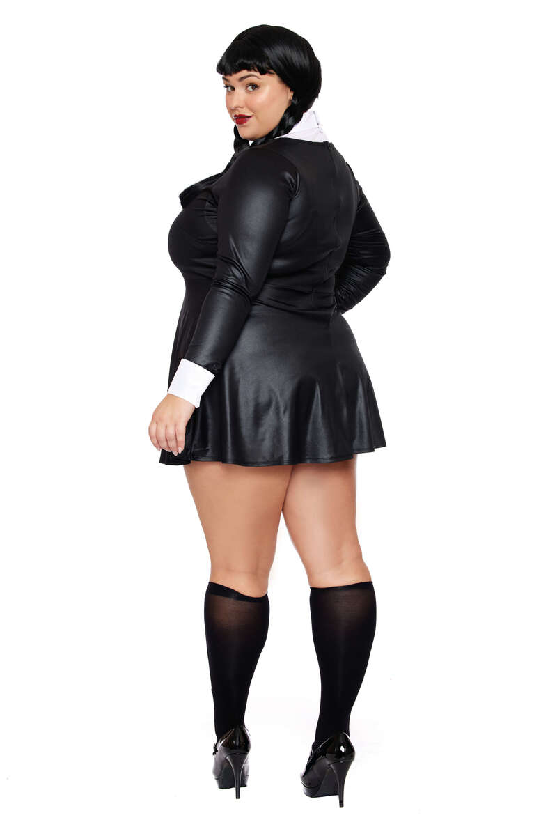 Plus Size Gothic Schoolgirl Costume