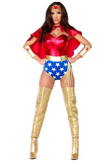 Super Seductress Sexy Superhero Costume