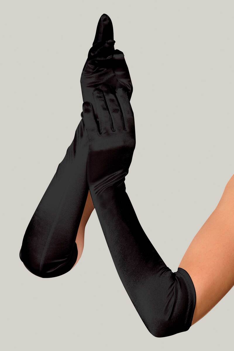 Luna Satin Gloves
