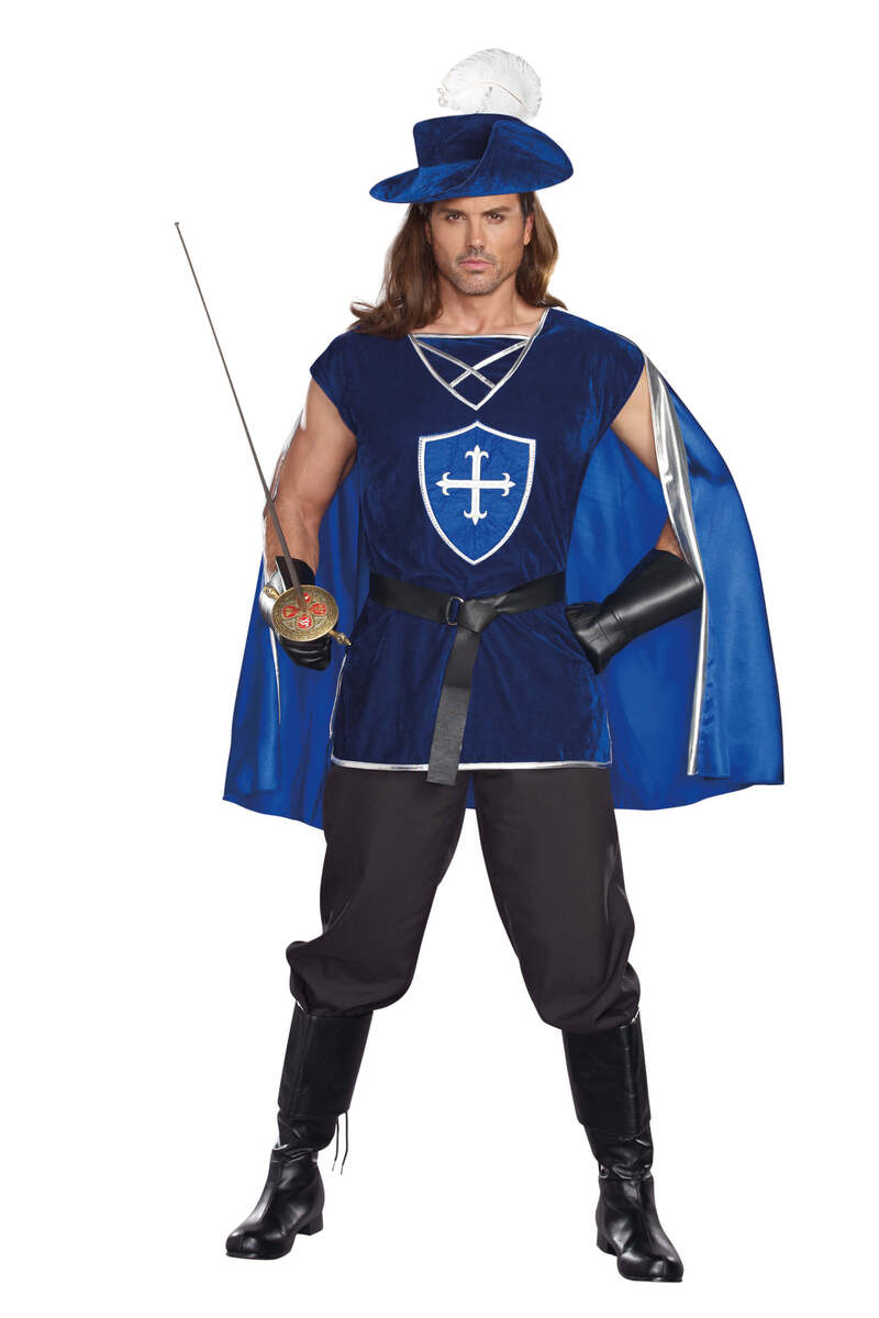 Mighty Musketeer Men's Costume