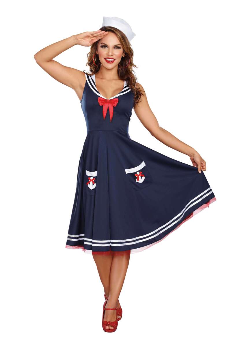 All Aboard Sailor Women's Costume