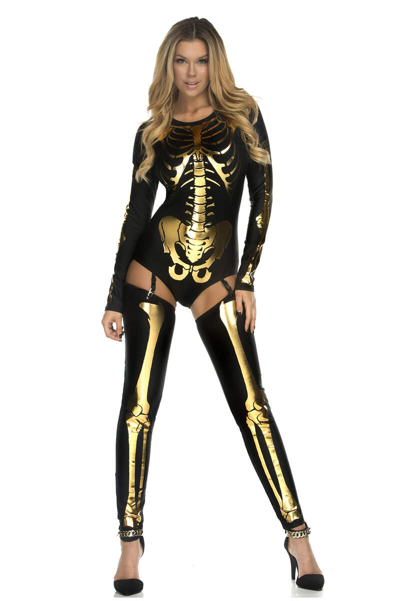 Skin & Bones Skeleton Costume