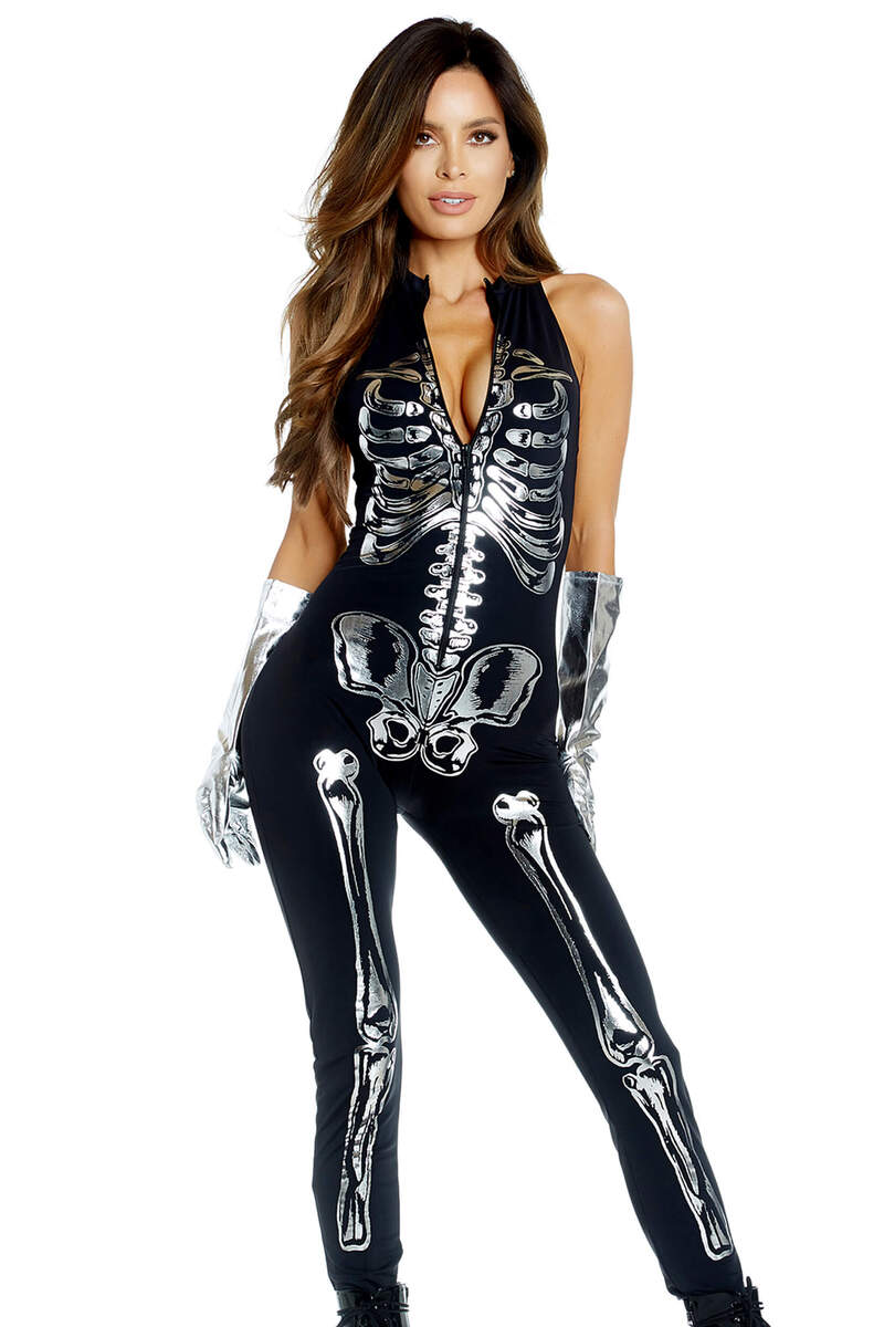 Sultry Spooky Skeleton Costume