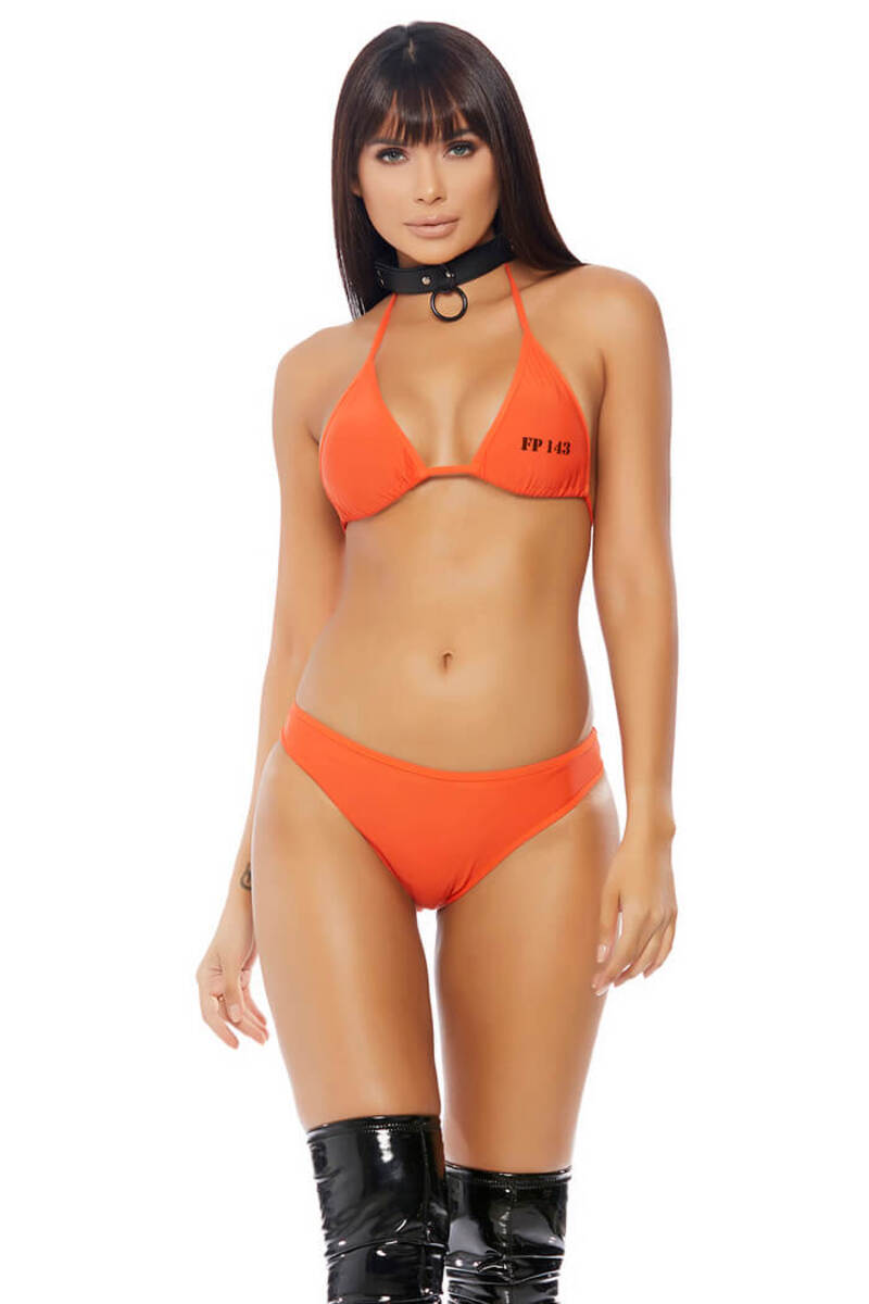 Cuffing Season Inmate Costume