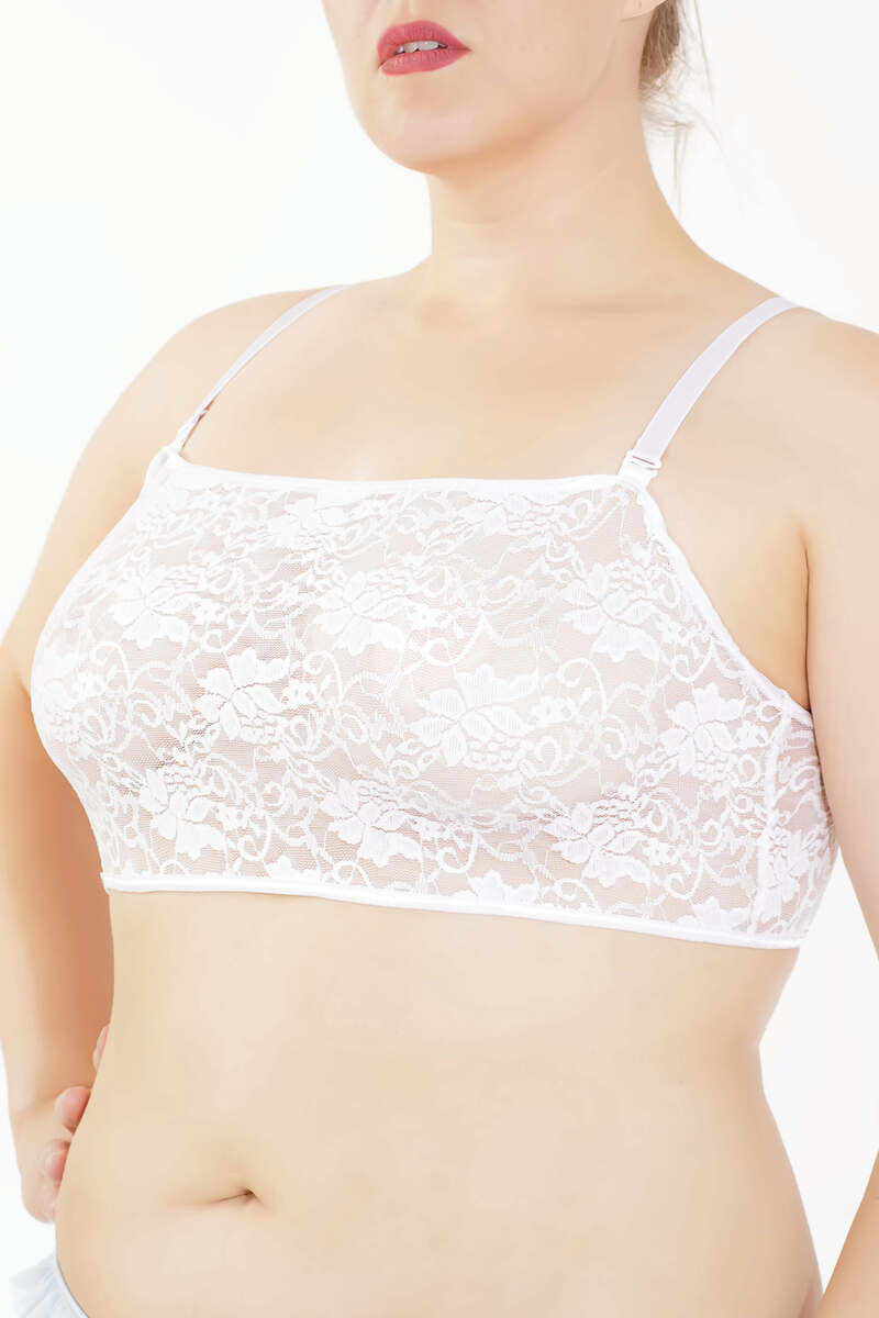 Stretch Lace Plus Size Bralette