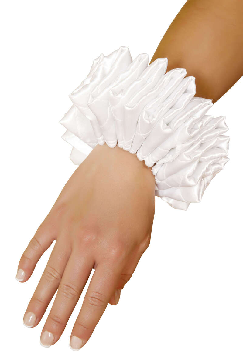 Ruffled Wrist Cuffs