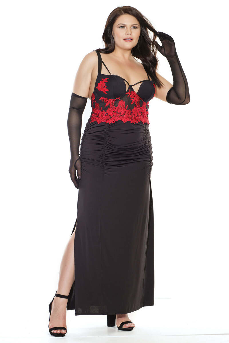 Sophisticated Desire Plus Size Gown