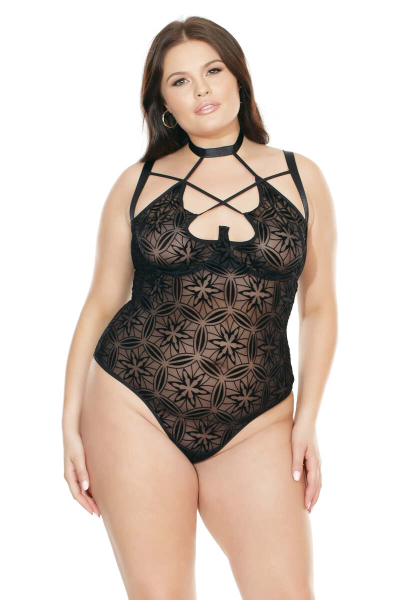 Plus Size Love Sparkle Teddy