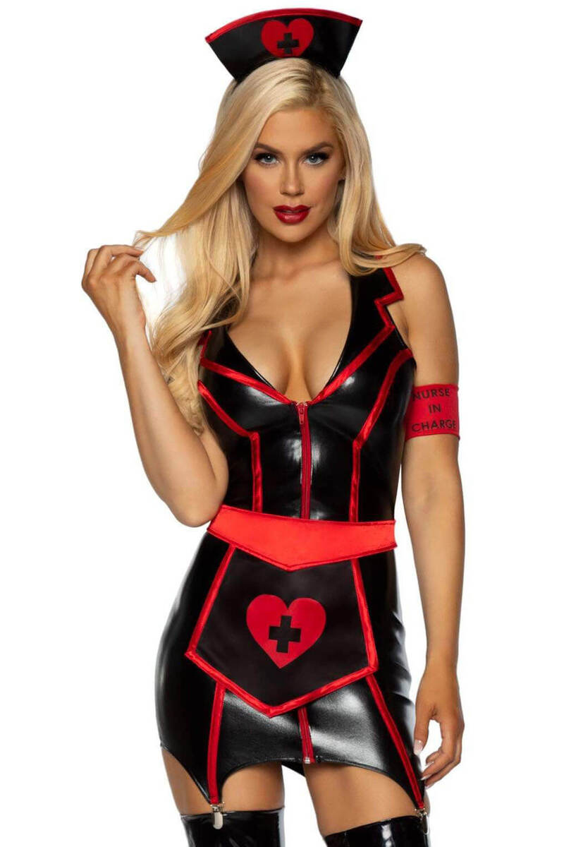 Naughty Nurse in Charge Costume