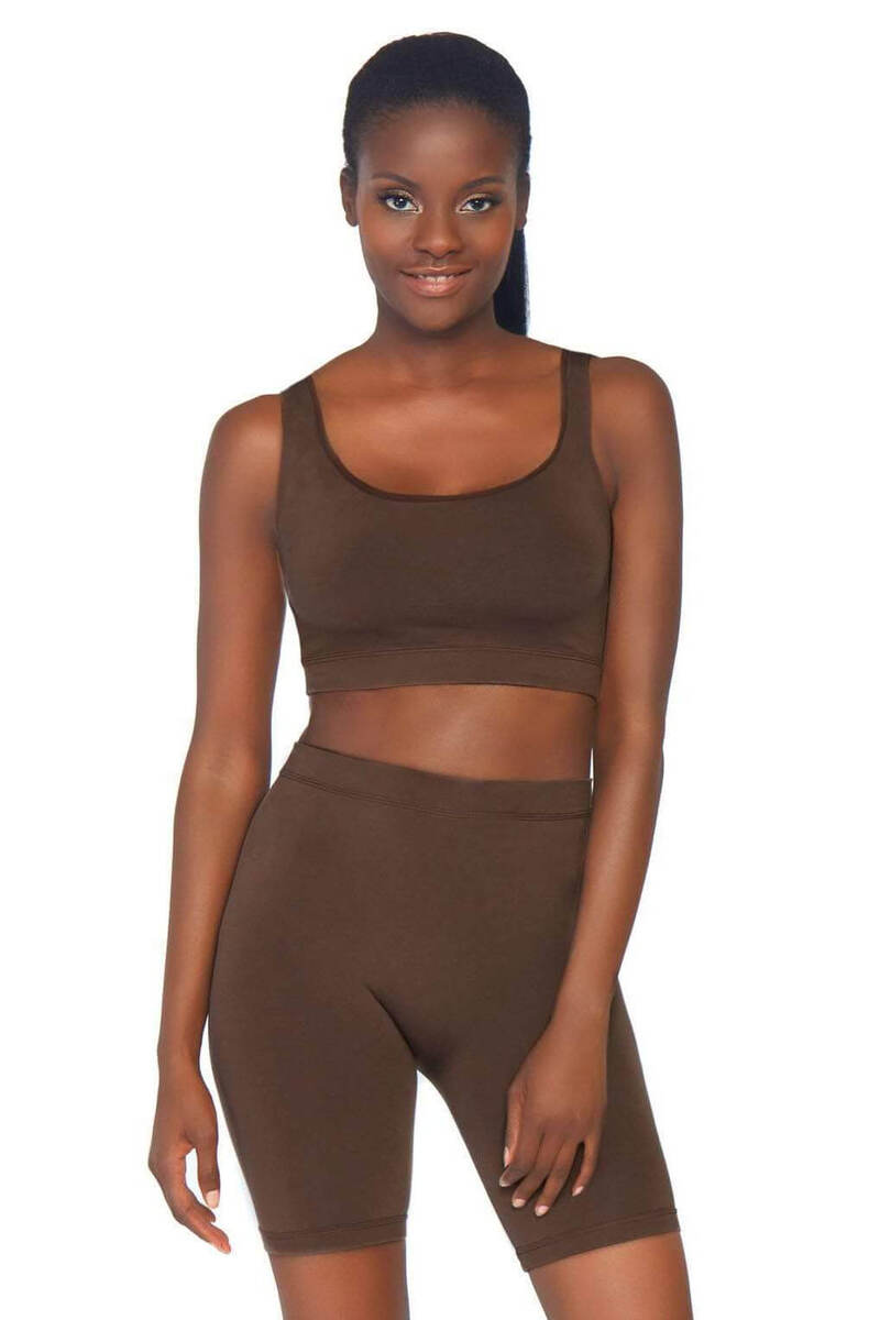 Seamless Top And Shorts Set