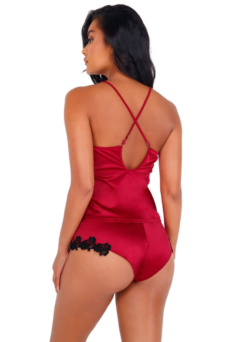 Soft Seduction Satin Short Set