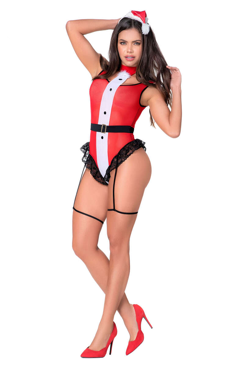 Sexy Mrs. Claus Lingerie Costume