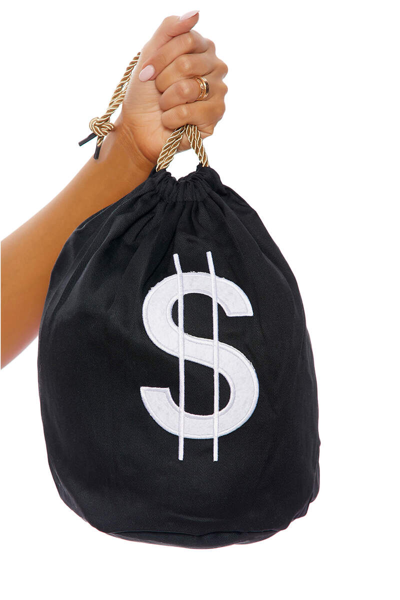 Money Bag With Drawstring Handle