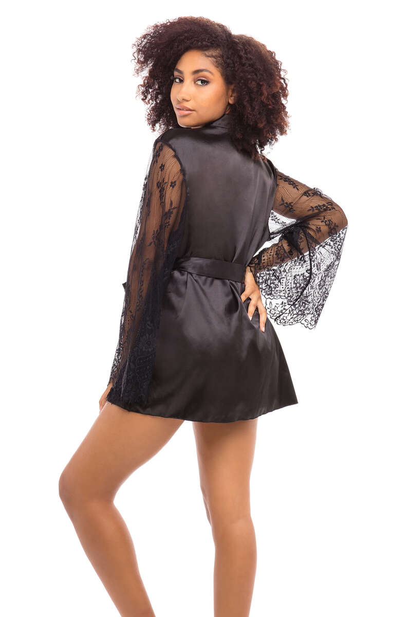 Elishia Robe & Teddy Set