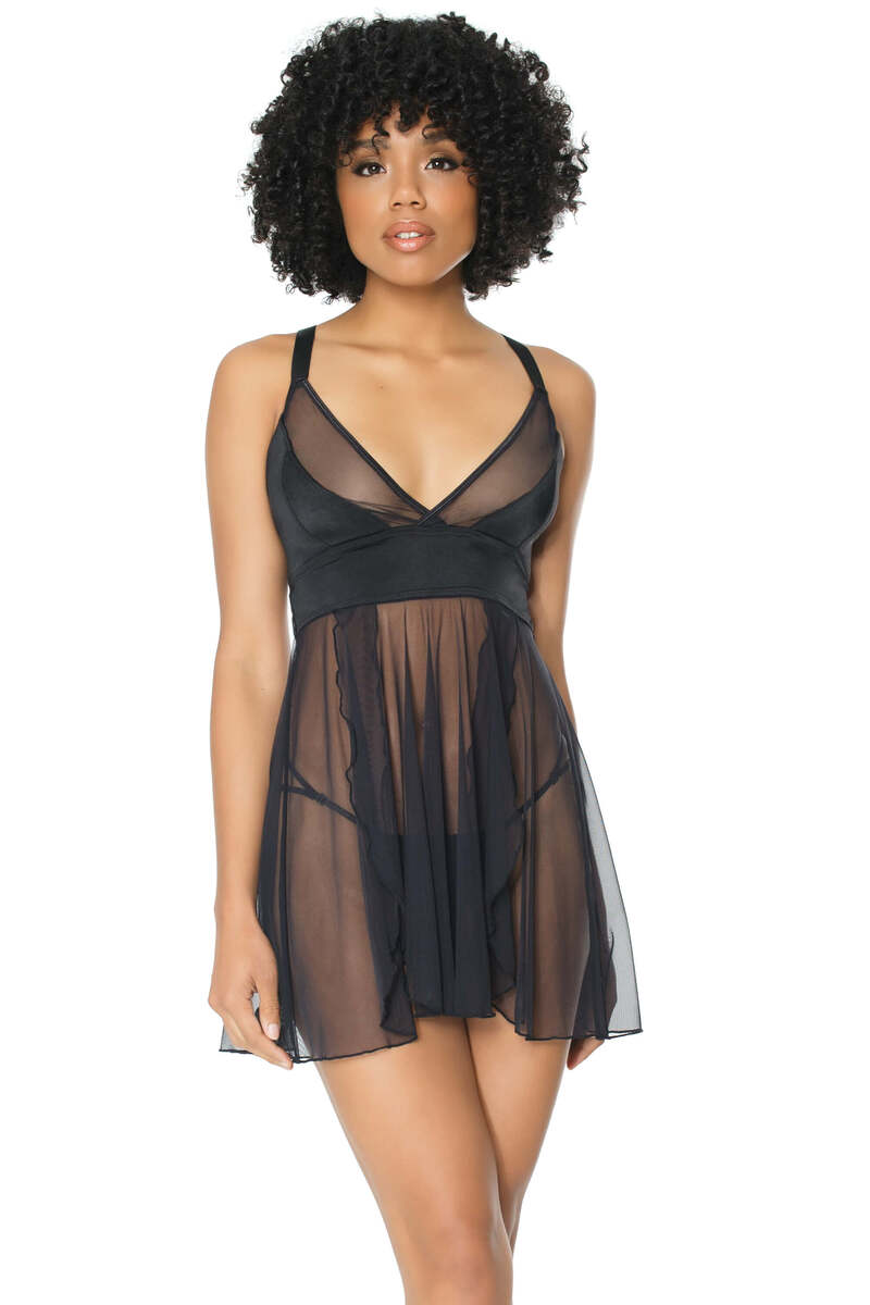 Sheer Flirt Babydoll