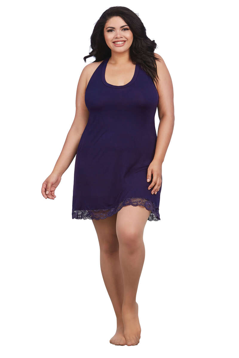 Plus Size Jersey Chemise