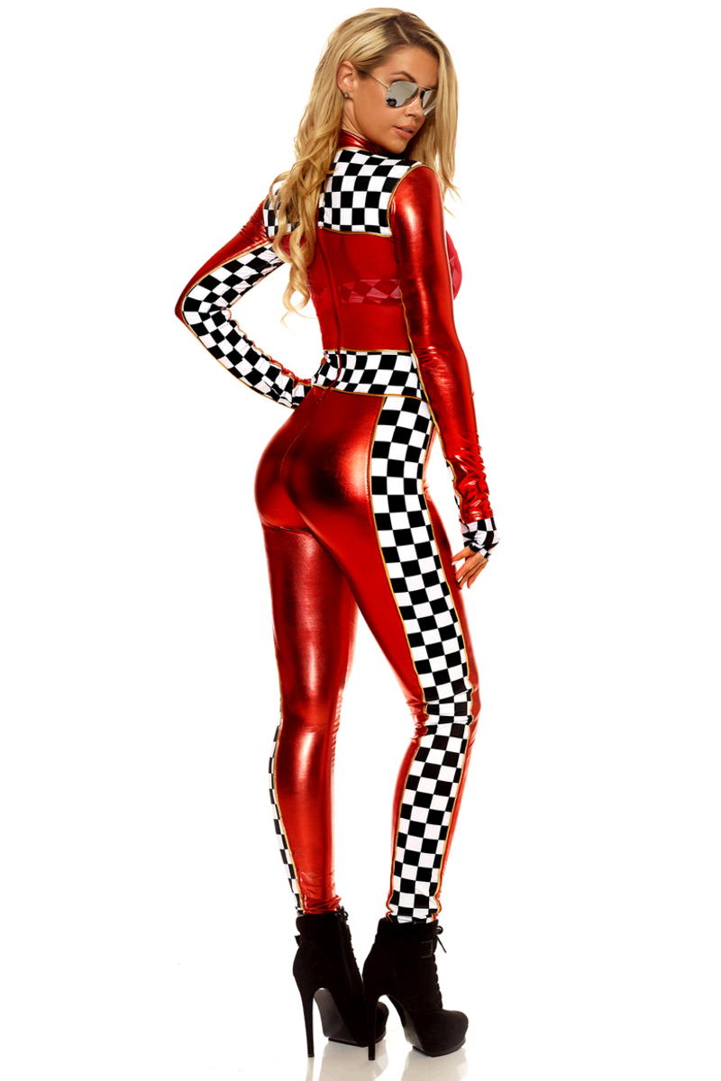 Women's First Place Sexy Racer Costume