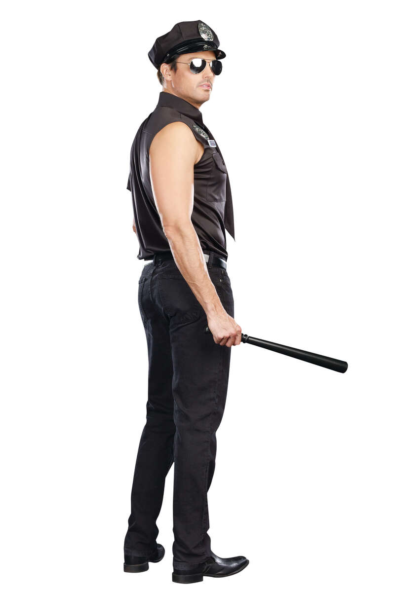 Dirty Cop Officer Ed Banger Men's Costume