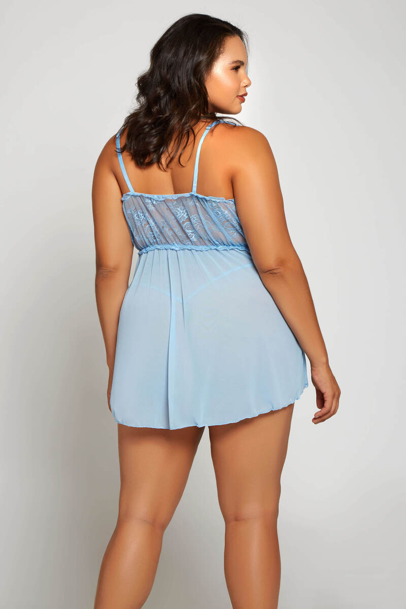 Plus Size Sakura Babydoll