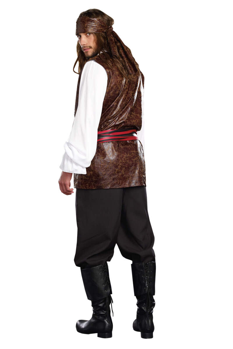 Sea Worthy Pirate Men's Costume