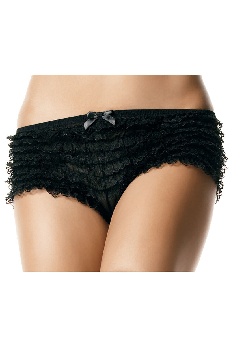 Ruffle Tanga Shorts