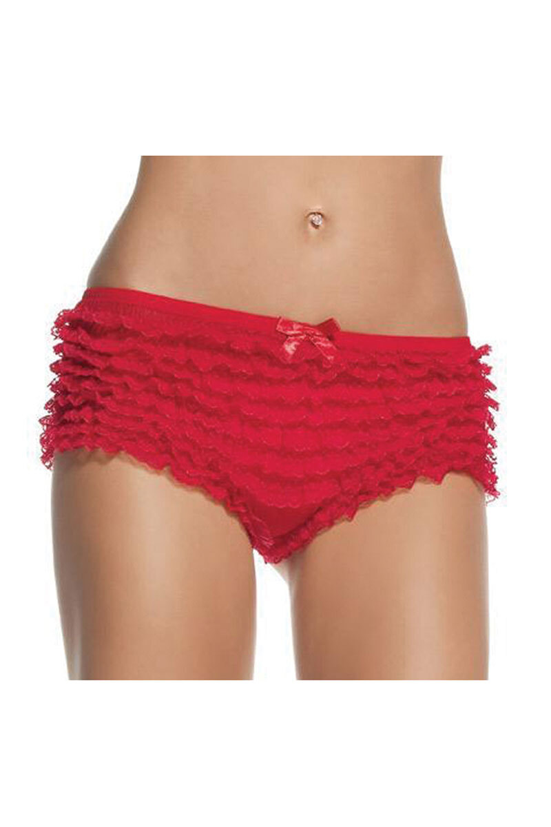 Ruffle Tanga Shorts
