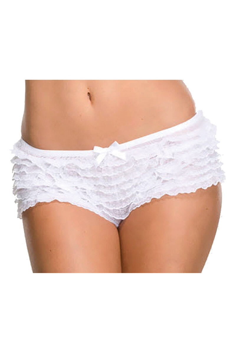 Ruffle Tanga Shorts